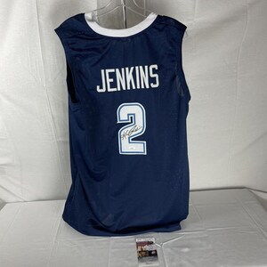 Kris Jenkins autographed signed Villanova Wildcats custom jersey JSA COA 2016 NCAA Champion