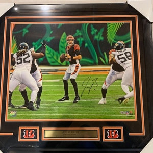 Joe Burrow autografo firmato Cincinnati Bengals 16x20 foto incorniciata Fanatici