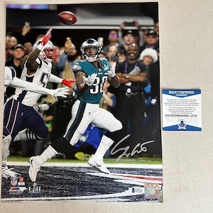 Corey Clement signed autographed Philadelphia Eagles Super Bowl 52 SBLII 11x14 photo