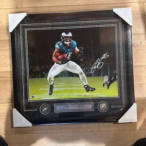 Saquon Barkley signed autographed Philadelphia Eagles 16x20 Photo framed Beckett