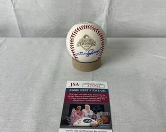 Jimmy Rollins signed autographed 2008 World Series Baseball Philadelphia Phillies JSA