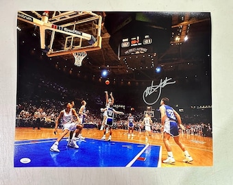 Christian Laettner signed autographed Duke Blue Devils 16x20 Photo JSA The Shot