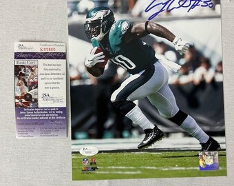 Terrell Owens Signed Philadelphia Eagles 8x10 Photo (JSA) - Etsy display picture 1