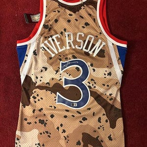 Allen Iverson signed autographed Philadelphia 76ers Mitchell & Ness Jersey BAS