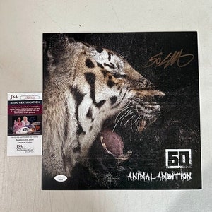 Curtis &quot;50 Cent&quot; Jackson signed autographed Animal Ambition 12x12 Photo JSA