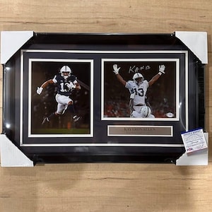 Kaytron Allen signed autographed Penn State Nittany Lions 8x10 Photo Collage PSA