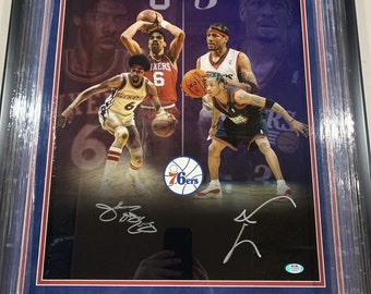 アレン アイバーソン フィラデルフィア 76ers 直筆サイン入り 
