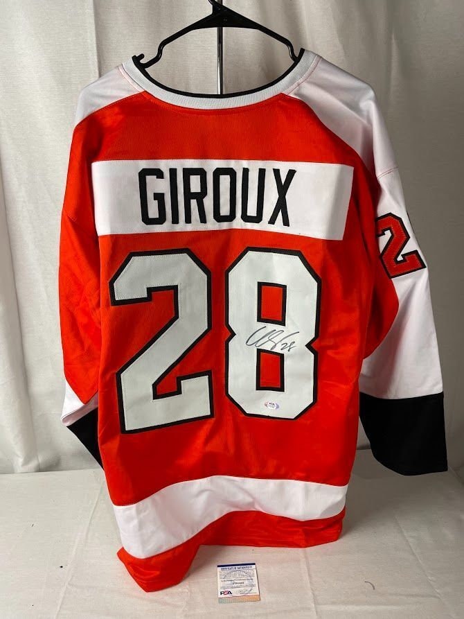 Claude giroux game worn jersey hotsell