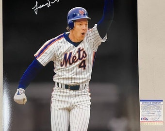 ゲイリー・カーター直筆サイン入り NY メッツ殿堂入りバット ゲイリー