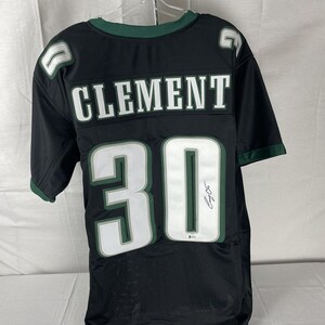 Corey Clement autographed signed Philadelphia Eagles jersey SBLII Champion Beckett COA