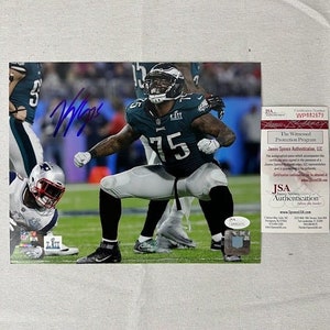 Vinny Curry signed autographed Philadelphia Eagles Super Bowl 52 SBLII 8x10 photo JSA