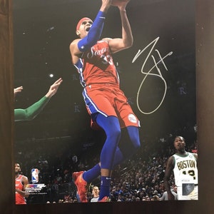 Tobias Harris Philadelphia 76ers Autograph Signed 11x14 Photo JSA