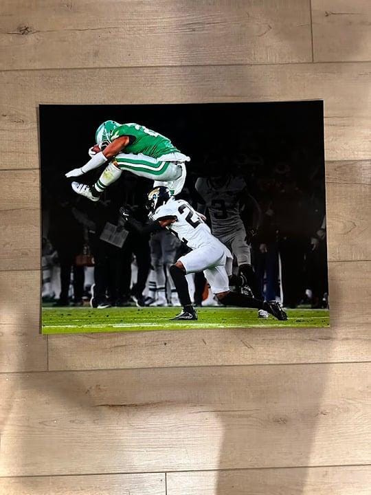 Saquon Barkley Philadelphia Eagles Reverse Hurdle 16x20 Photo - Etsy