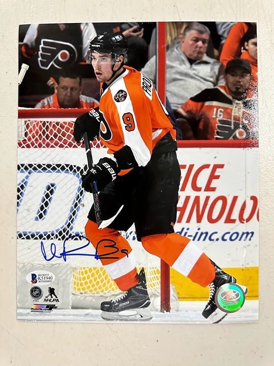 Chris Pronger Anaheim Ducks Fanatics Authentic Autographed 8 x 10 Black  Jersey Shooting Photograph
