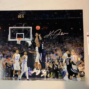 Kris Jenkins Autograph Signed Villanova Wildcats &quot;The Shot&quot; 16x20 Photo JSA