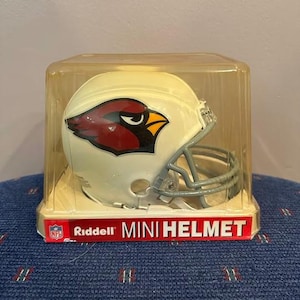 St. Louis / Arizona Cardinals 1960-2004 VSR4 Riddell Mini Helmet New in Box