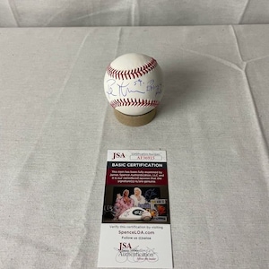 Rob Thomson signed &quot;Philly Rob&quot; autographed OMLB Baseball 2022 NLCS Philadelphia Phillies Manager JSA #AF36915