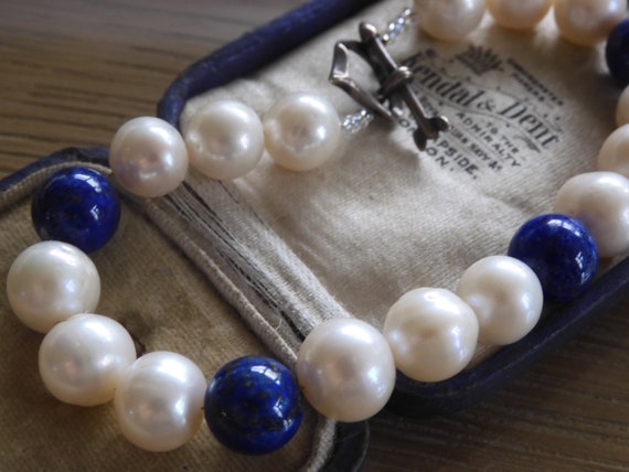 Stunning Vintage 1980s Genuine PEARL Bead Bracele… - image 4