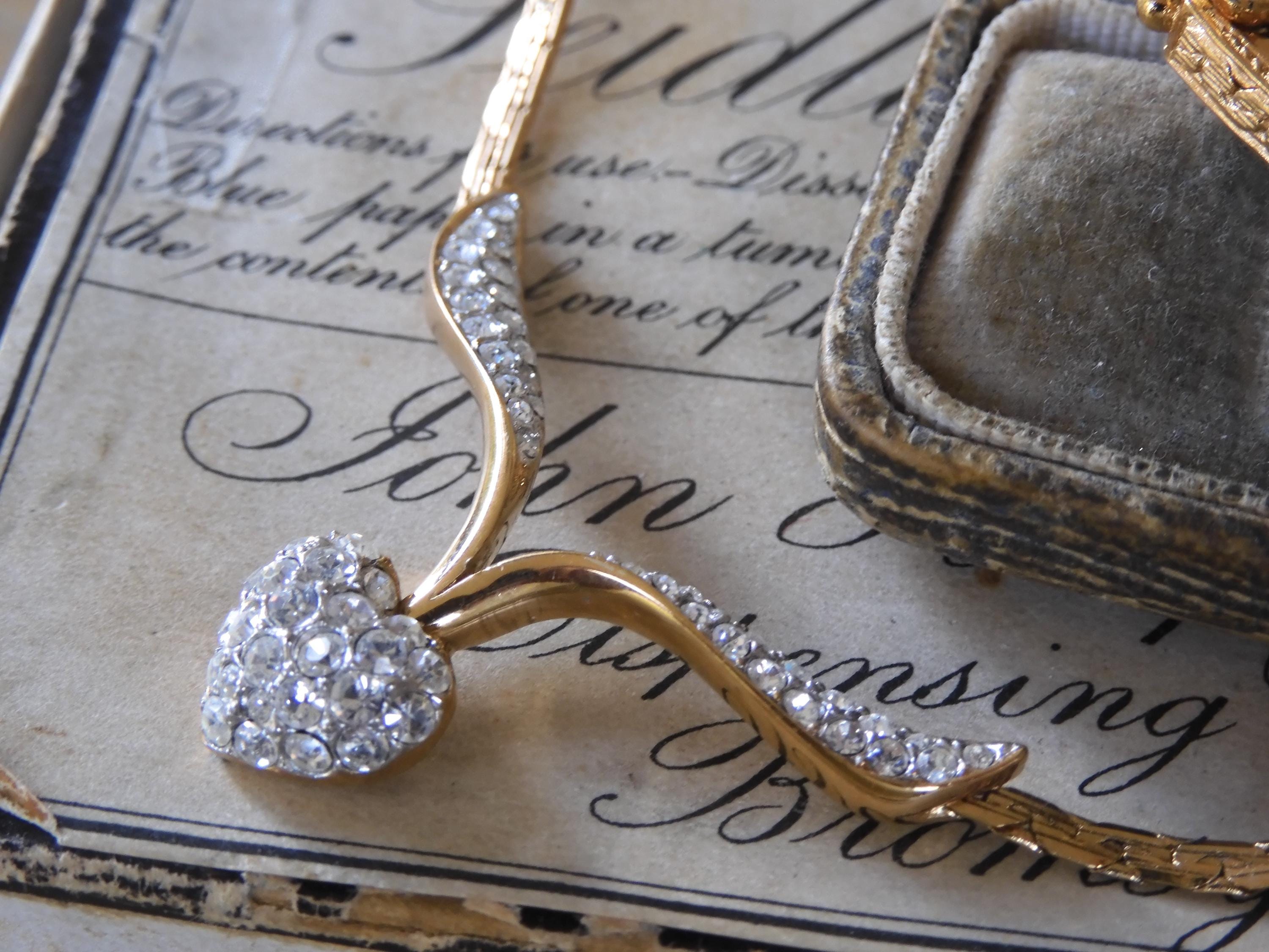 Attwood and Sawyer❁豪華シルバー装飾ネックレス❁vintage Attwood and Sawyer❁豪華シルバー装飾ネックレス❁vintage