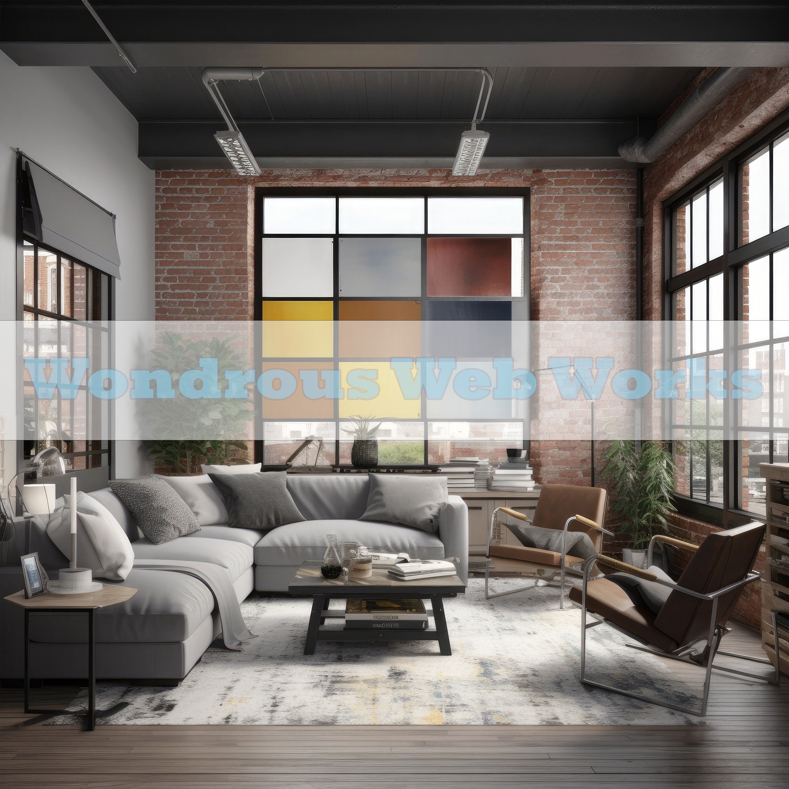 10 Stunning Industrial Loft Digital Photography Backdrops: Exposed ...