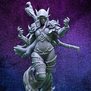 Sylvanas Windrunner - Banshee Queen  | World of Warcraft Collection | High Quality Resin Statue