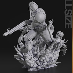Doom Slayer | Doom Collection | High Quality Resin Statue | Pose 2