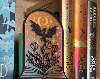 Iridescent Fantasy Reader Bookshelf Sign; Bookish Fantasy Decor