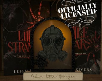 Officially Licensed Little Stranger Bookshelf Sign; Dark Romance Decor; Leigh Rivers