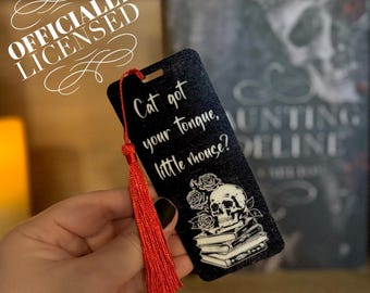 Officially Licensed Haunting Adeline Bookmark; Dark Romance Decor; Cat and Mouse Duet H.D. Carlton