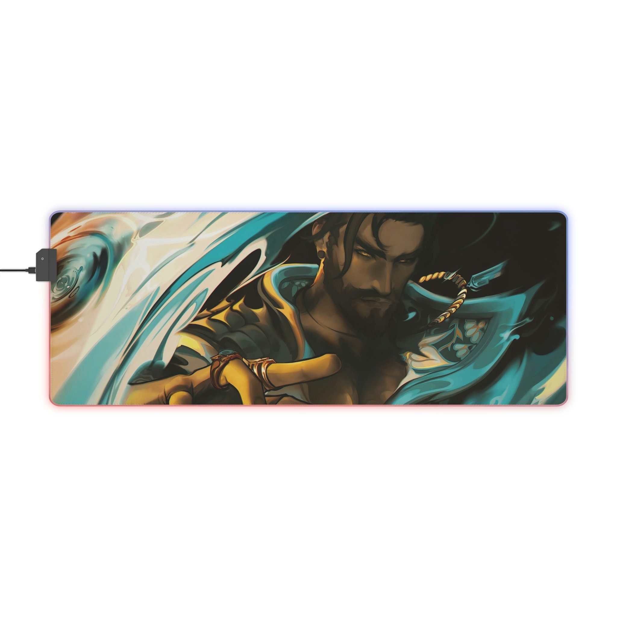Valorant Harbor RGB Gaming Mouse Pad Valorant Large LED Etsy