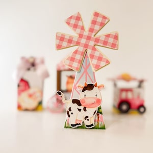 Farm Girl - Party Favors Boxes - Cone box - Pyramid Slim box - Birthday. 10 Pices