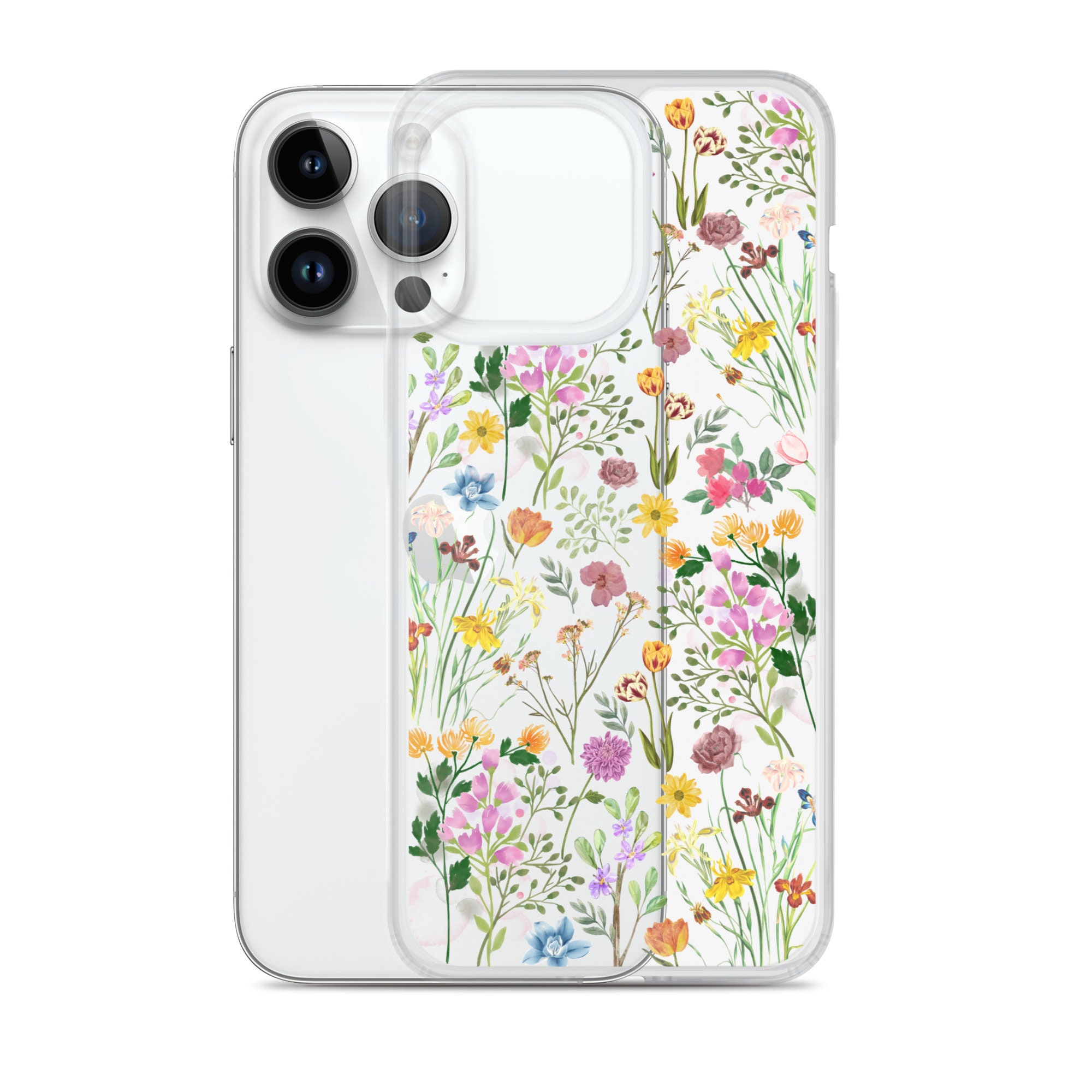 Society6 ケース Wild Flowers - for Iphone Wildflowers BIG iPhone Case by Anis Illustration | Society6
