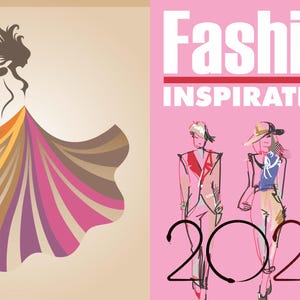 FASHION INSPIRATIONS 2025: modern fashion illustration by holly nichols