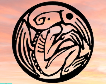 Cthulhu Decal, Cthulhu Mythos, HP Lovecraft, Necronomicon, Car Decal, Indoor/Outdoor, Waterproof, Vinyl, Many Colors & Sizes, FREE SHIPPING
