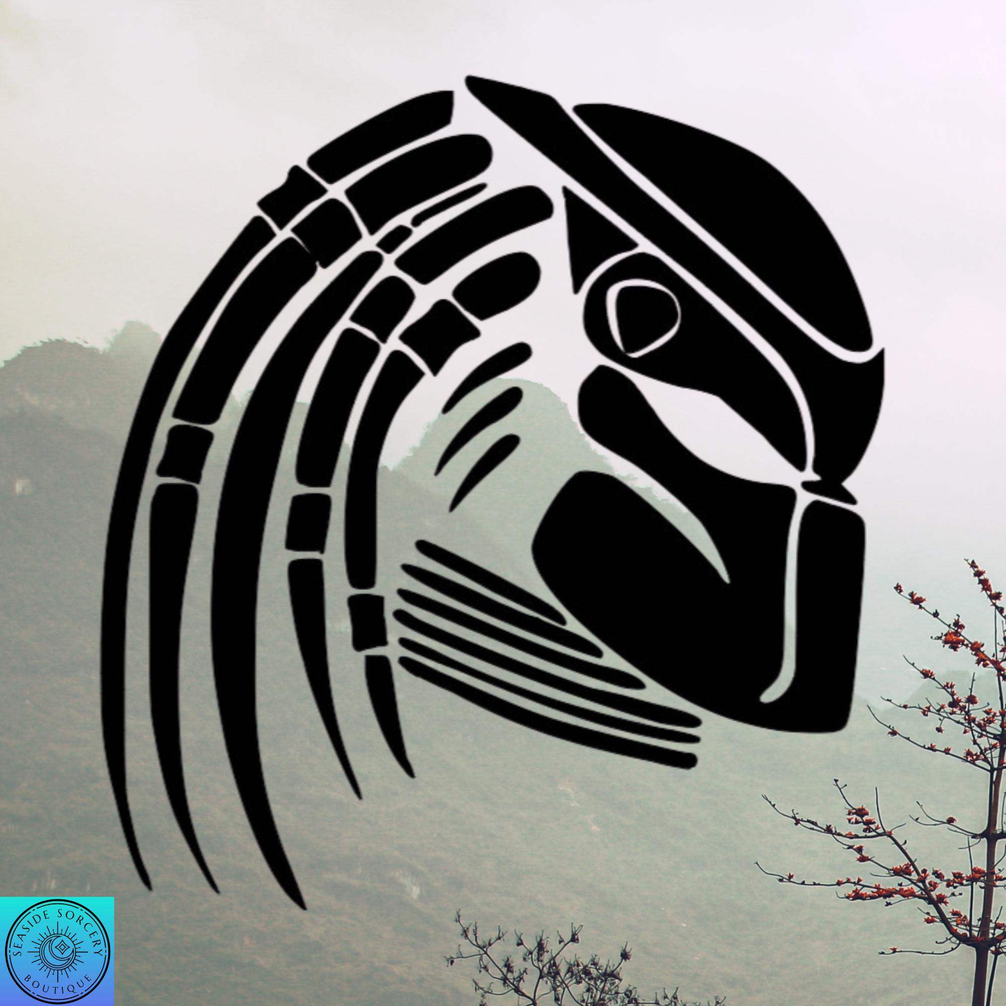 Predator Decal, Yautja Decal, Car Decal, Horror, Sci-fi, Indoor/outdoor ...