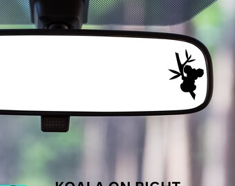 Koala Decal, Mini Koala, Koala Lover, Rearview Mirror Decal, Mini Decal, Tiny Decal, Indoor/Outdoor Vinyl, Many Colors, FREE SHIPPING