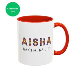 Personalized Pakistani Chai Mug, Pakistani Truckart Mug, Indian Personalzied Gift, Customized Tea Mug, Pakistan Gift Mug, Indian Gift Mug