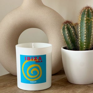 Ibiza Candle | Travel Inspired Candle | Soy Wax Candle | Scented Candle