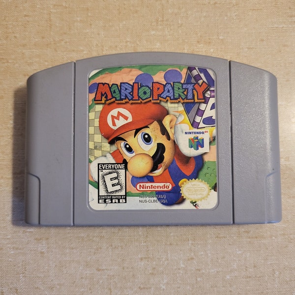 Nintendo 64 Mario Party Authentic