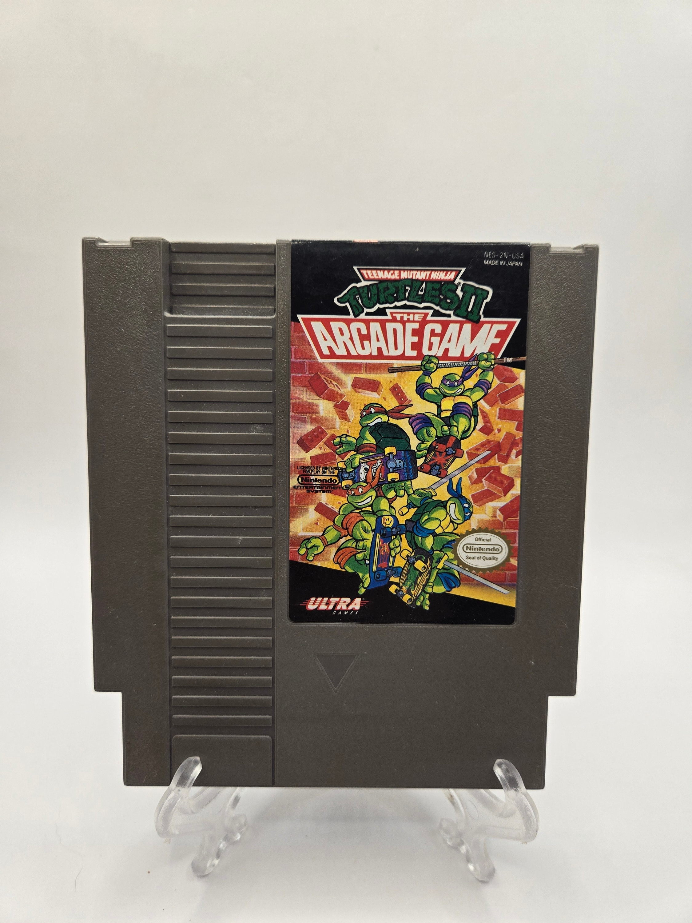 Nintendo Nes Teenage Mutant Ninja Turtles The Arcade Game Authentic Video  Game