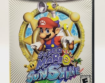 Nintendo GameCube Super Mario Sunshine Authentic