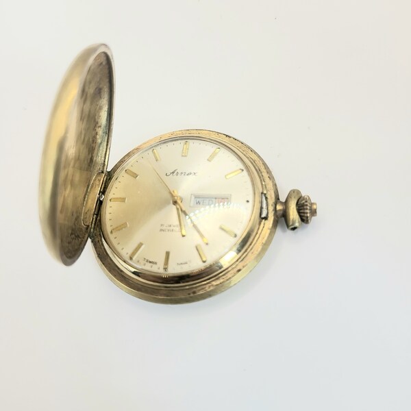 Wind up Pocket Watch Etsy