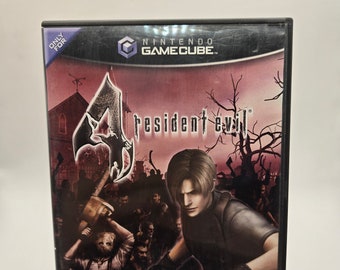 Nintendo Gamecube Resident Evil 4 Authentic Video Game