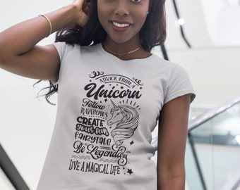 Camiseta de unicornio caprichosa - Camiseta divertida e inspiradora - Regalo perfecto para los amantes de los unicornios