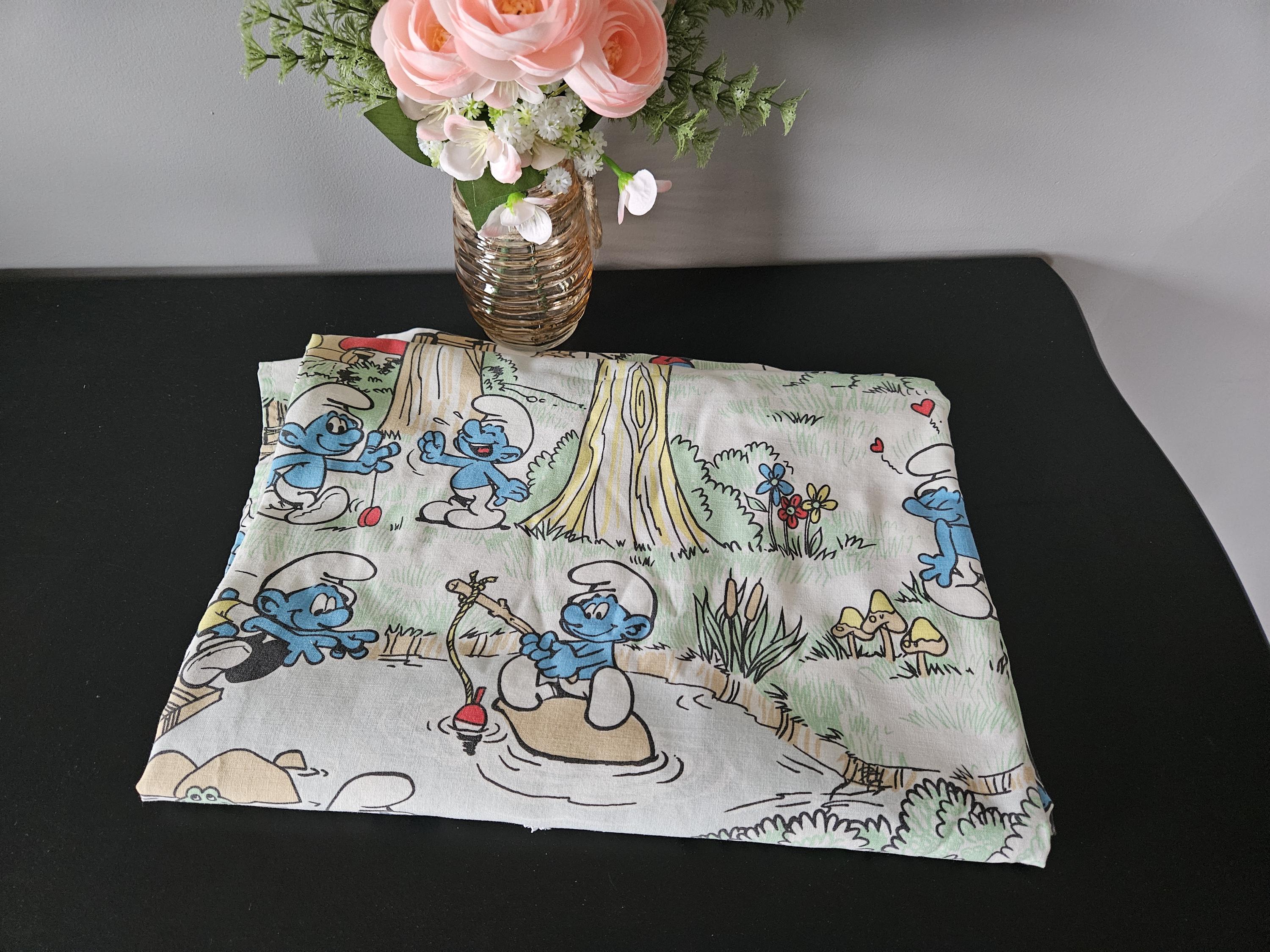Smurfs Bedding - Etsy