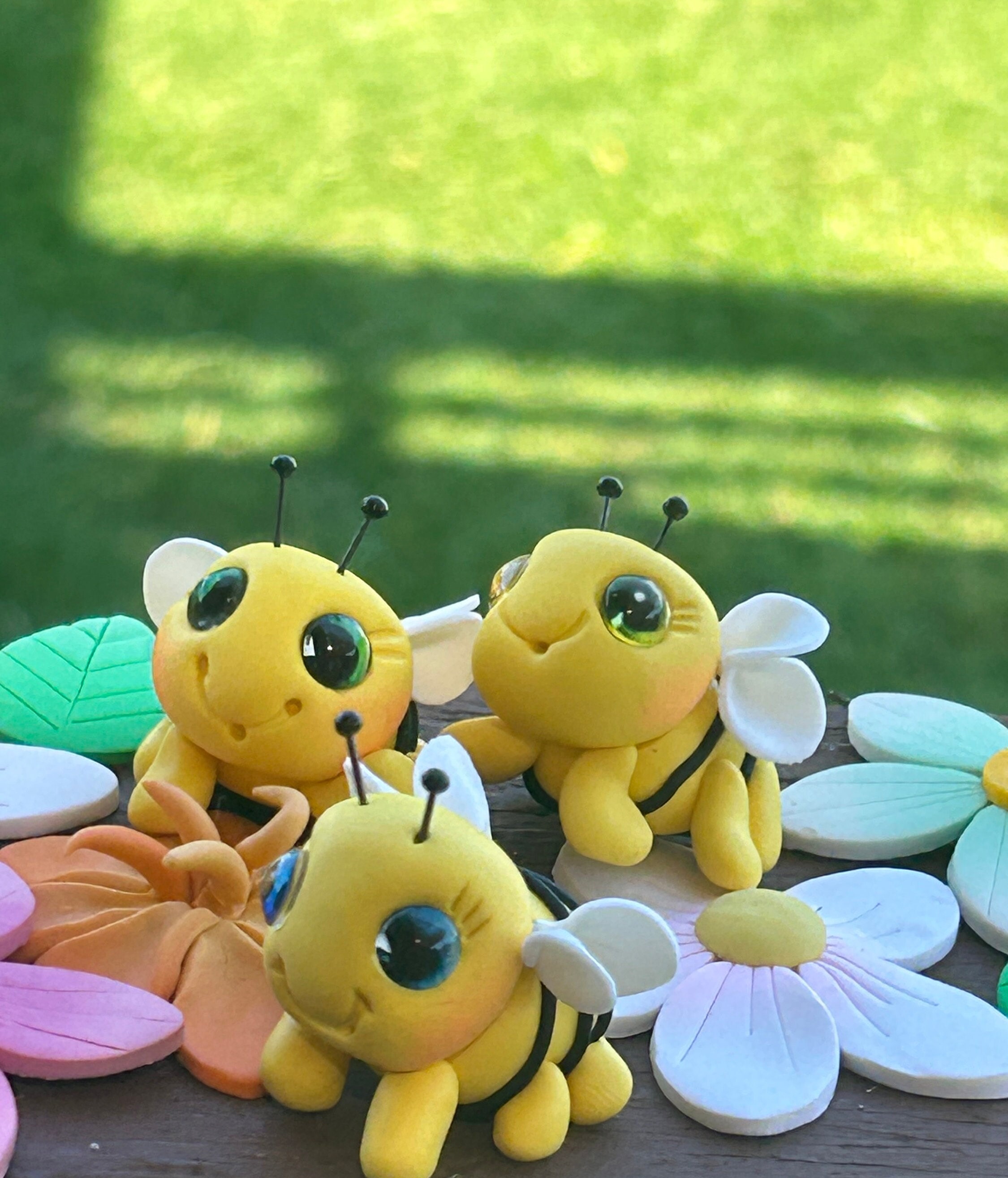 130 Stück Mini-Harzbienen Zum Basteln – 3 Größen (1,4–2,5 Cm), Für Deko & Parties