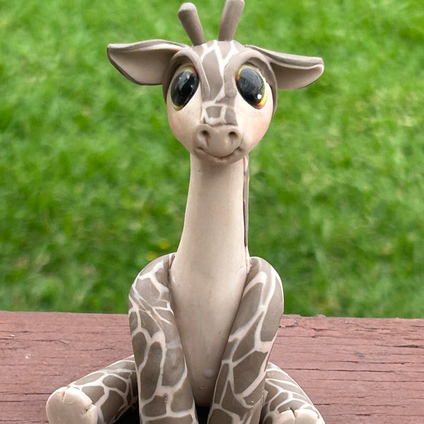 Giraffe Cake Topper Etsy