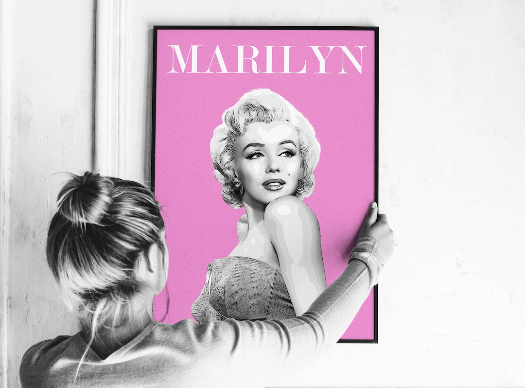 MARILYN MONROE Poster - Etsy