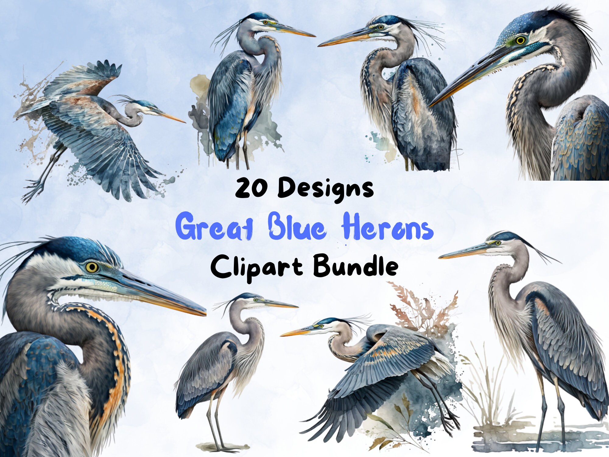 Heron Clipart
