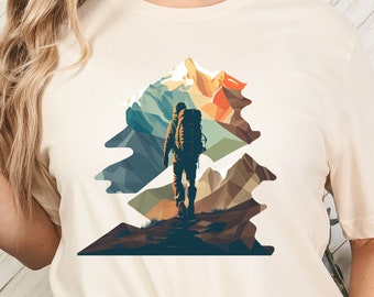Mountain Climbing Shirt, Hiking Shirt, Hiker Gift, Wanderlust shirt, Camping Shirt, Outdoor lover gift, Adventure Shirt, Mom Shirt